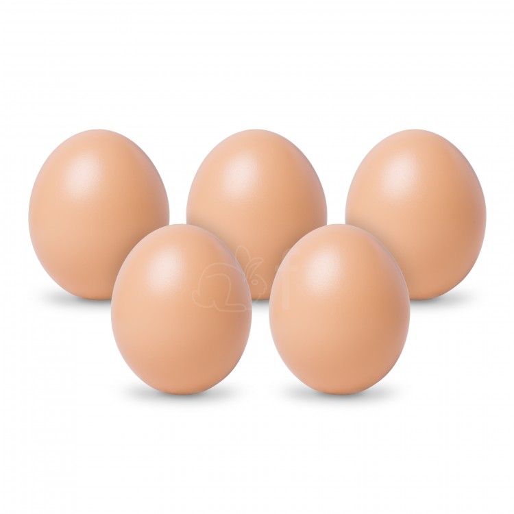 Jajka podkładowe brązowe dla niosek 5 szt