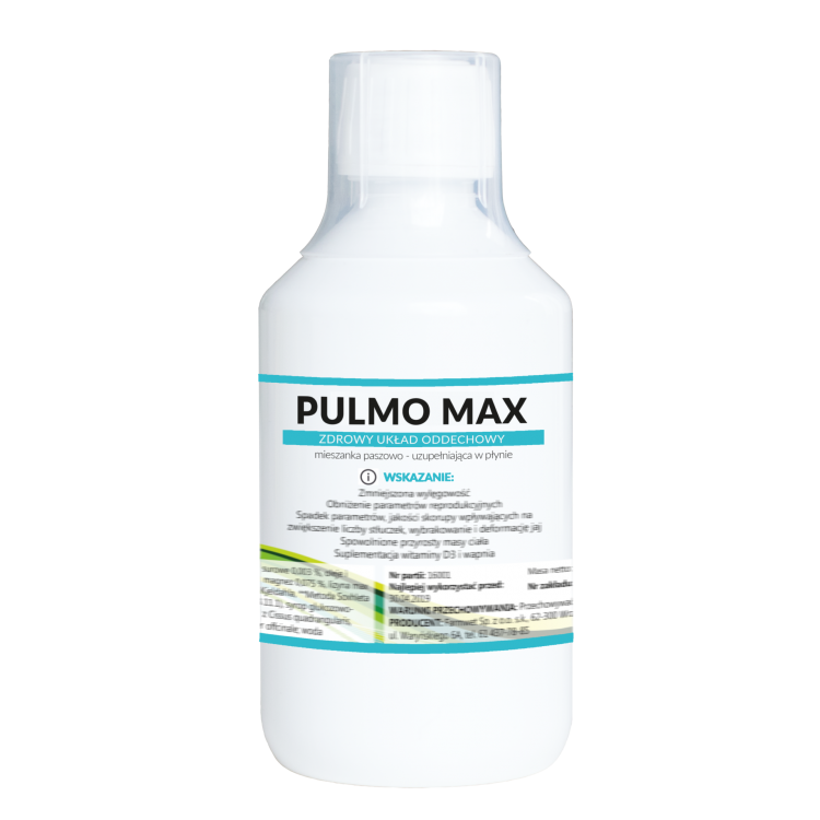 Pulmo-Max 250 ml dla kur na drogi oddechowe