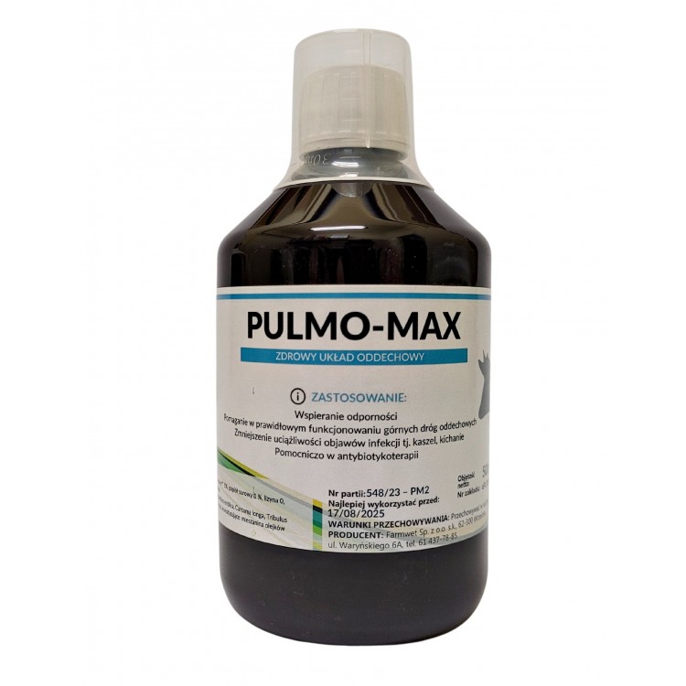 Pulmo-Max 500 ml dla kur na drogi oddechowe